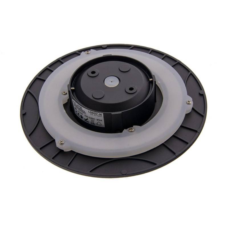 Circular wall light "Eclipse" 9W - Samsung Chip - Warm light - IP44 - Ø 20cm