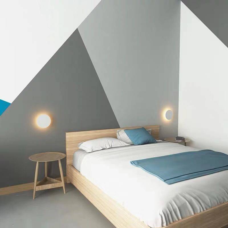 Circular wall light "Eclipse" 9W - Samsung Chip - Warm light - IP44 - Ø 20cm