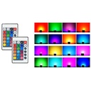 RGB LED floodlight 50W with IP65 remote control