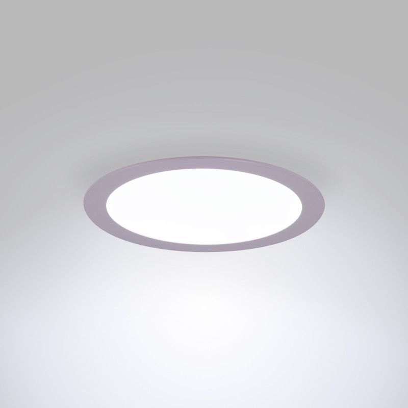 Downlight LED circular slim 20W  - Corte Ø 225mm - 5 años de garantía
