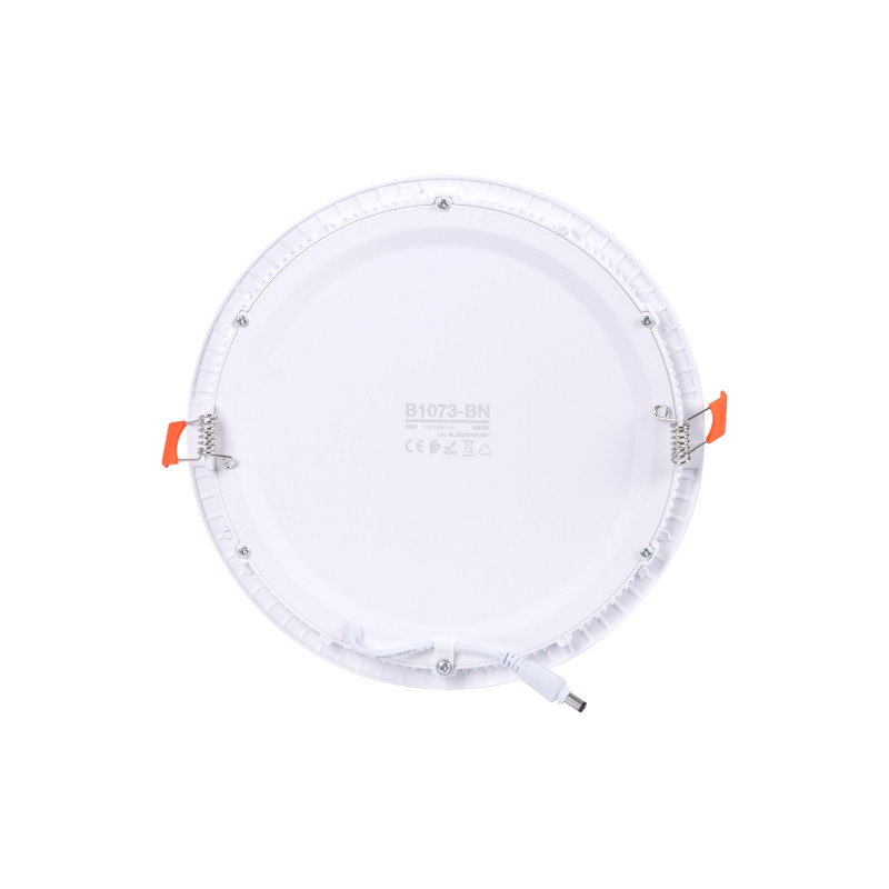 Downlight LED circular slim 20W  - Corte Ø 225mm - 5 años de garantía