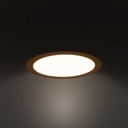 Downlight LED circular slim 20W  - Corte Ø 225mm - 5 años de garantía