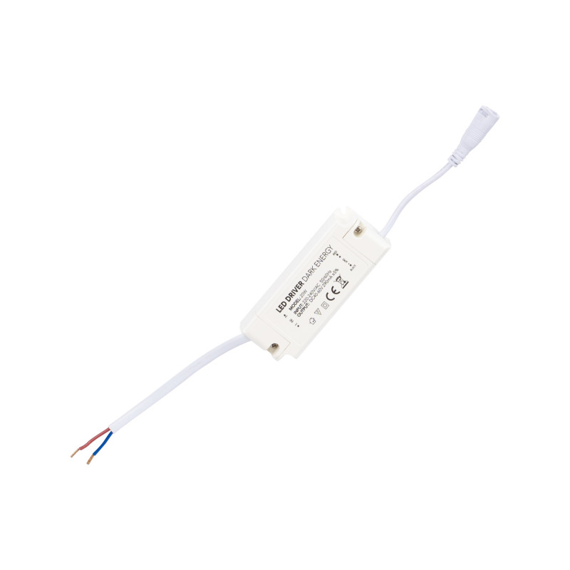 Downlight LED circular slim 20W  - Corte Ø 225mm - 5 años de garantía