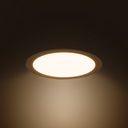 Downlight LED circular slim 20W  - Corte Ø 225mm - 5 años de garantía