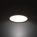 Downlight LED circular slim 20W  - Corte Ø 225mm - 5 años de garantía