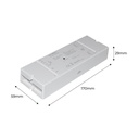 RGB dimmer controller 230V - 3 Channels - 1.6A/Channel - Receiver RF/DMX SUNRICHER - Perfect RF