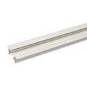 Single-phase recessed track for LED spotlights - 2 meter bar