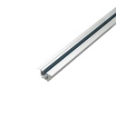 Three-phase recessed track for LED spotlights - 2 meter bar