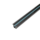 Three-phase recessed track for LED spotlights - 2 meter bar