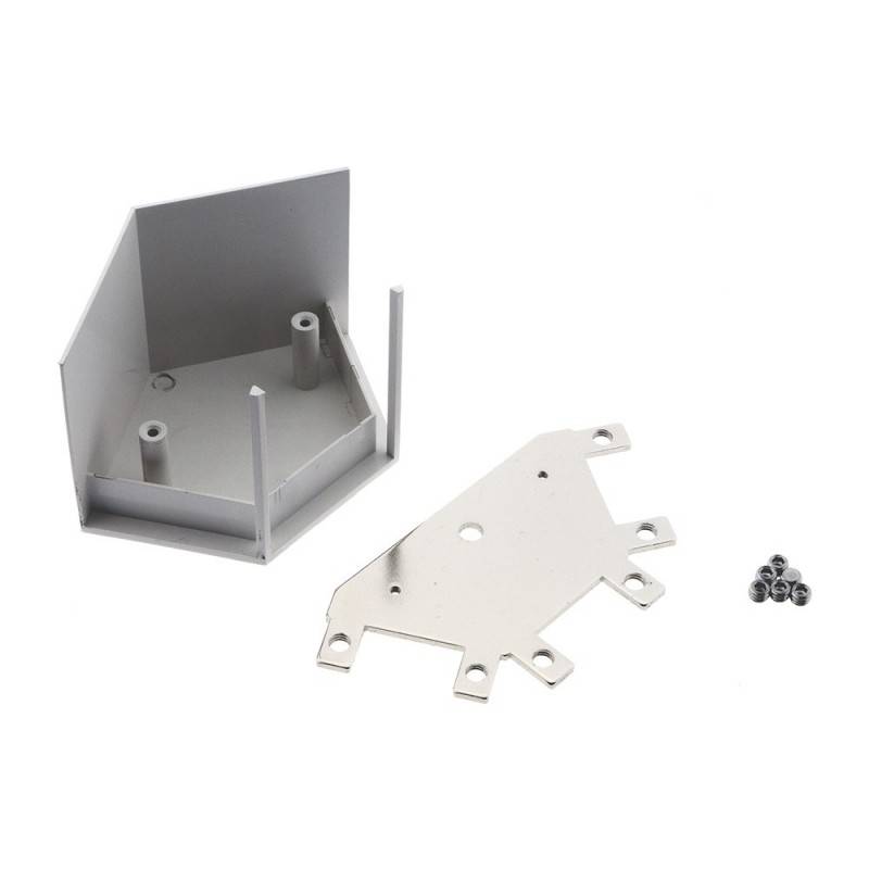 60º apex connector for linear LED suspension fixture Part No. B9010/B9020/B9030