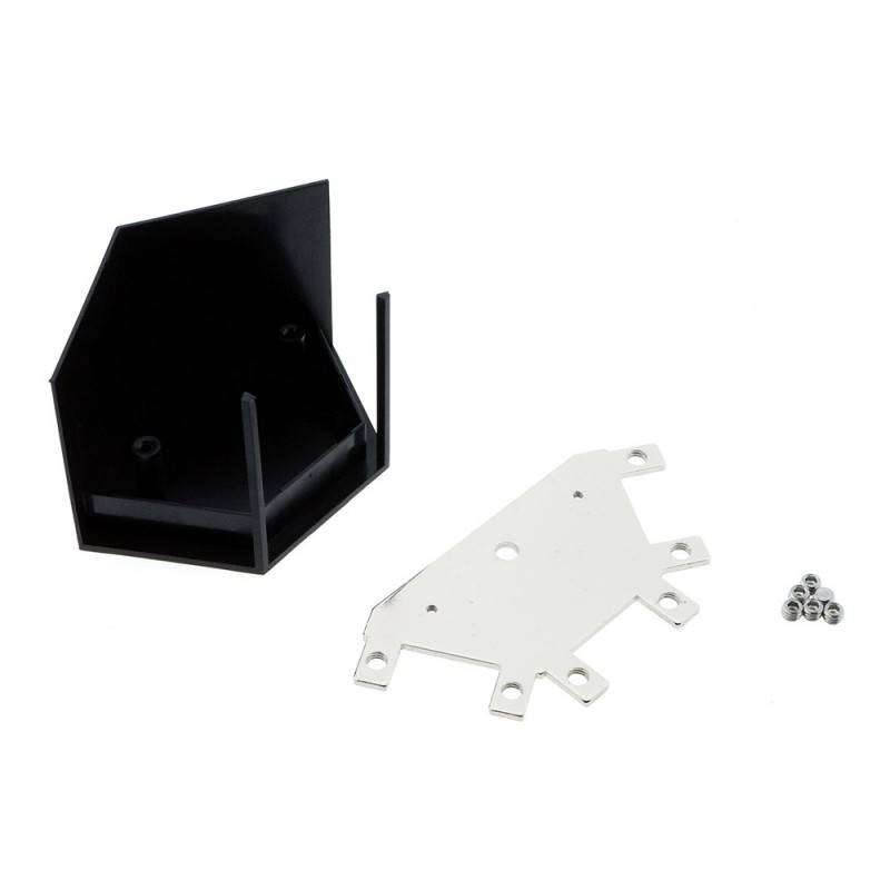 60º apex connector for linear LED suspension fixture Part No. B9010/B9020/B9030