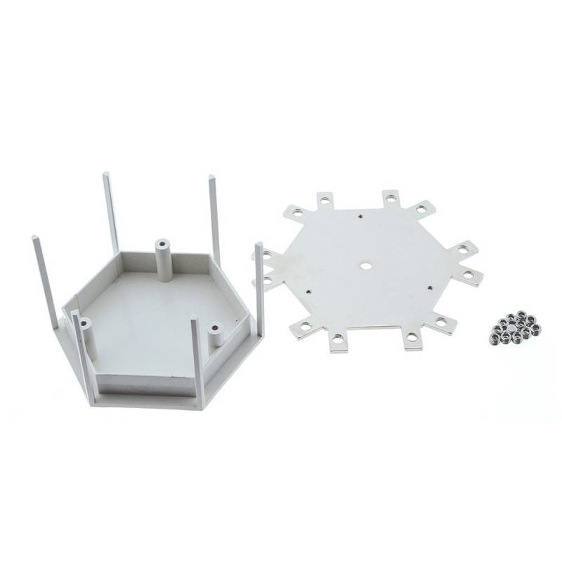 Central connector 60º for linear suspension LED Ref. B9010/B9020/B9030