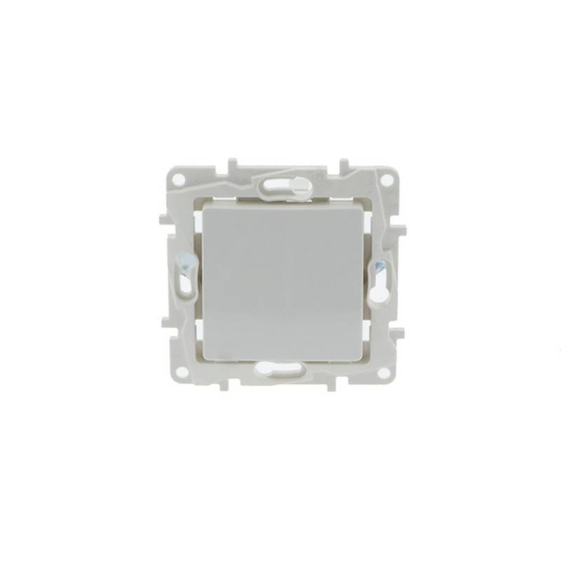 Simple 1-way flush-mounted switch mechanism