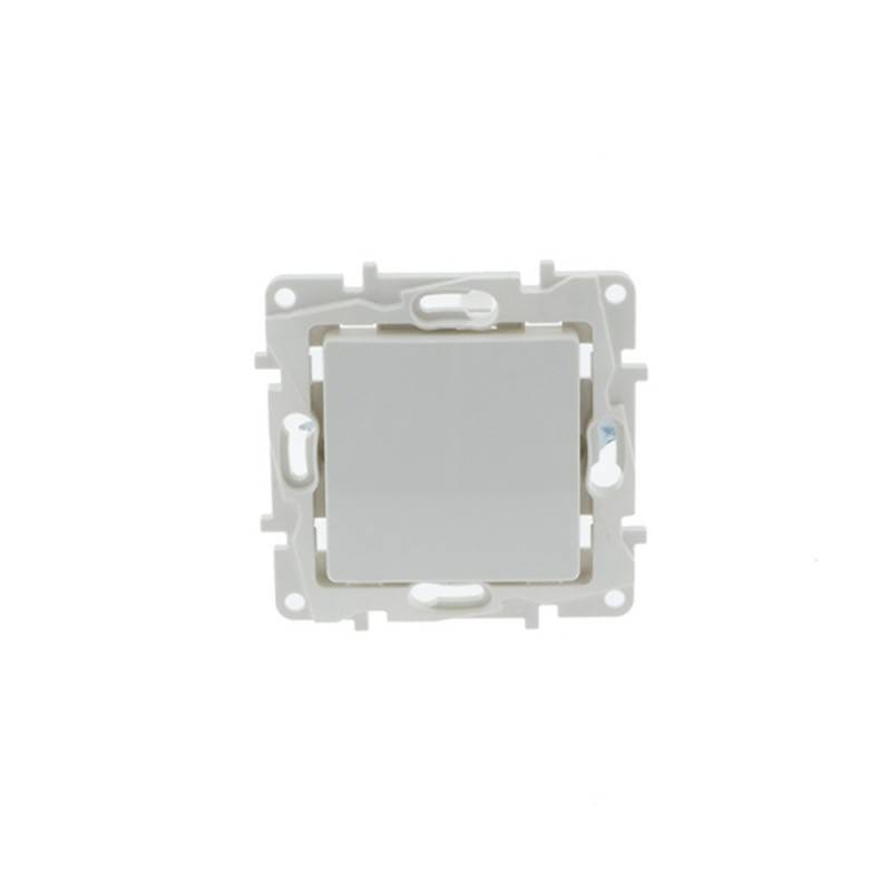 Simple recessed single-circuit switch mechanism