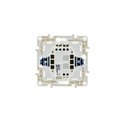 Simple recessed single-circuit switch mechanism