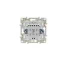 3-piece flush-mounted switch mechanism