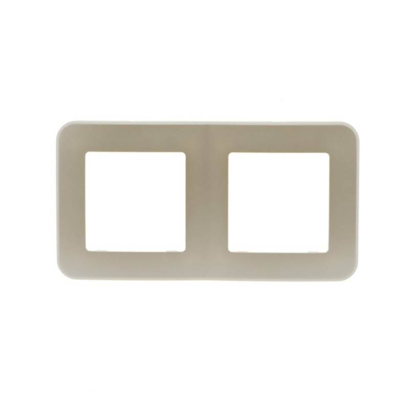 2-element frame for flush-mounted mechanisms