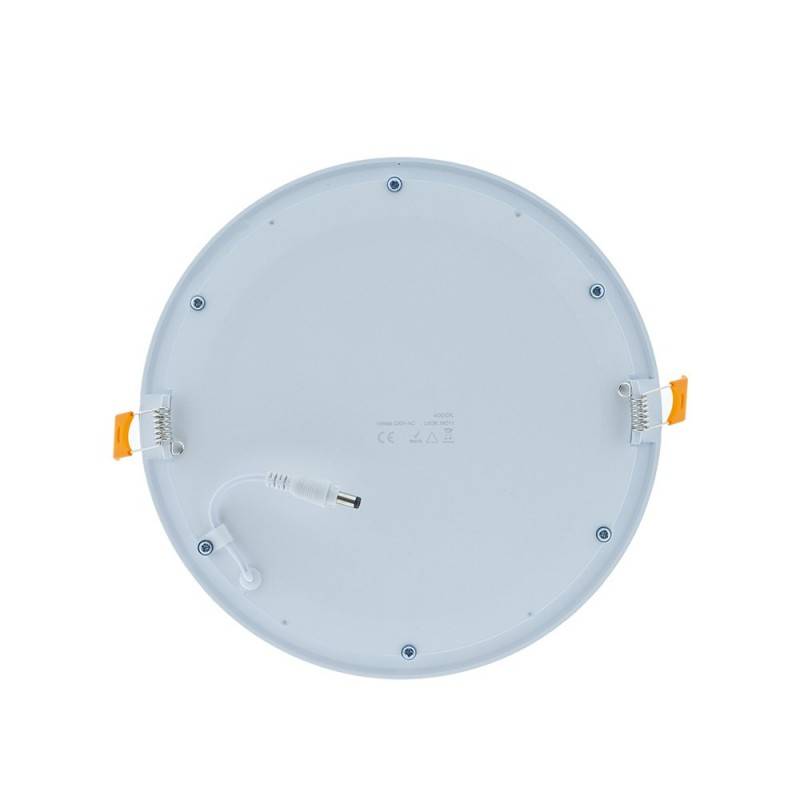 Recessed circular LED downlight - 18W - Cutout Ø205mm - 5 years warranty