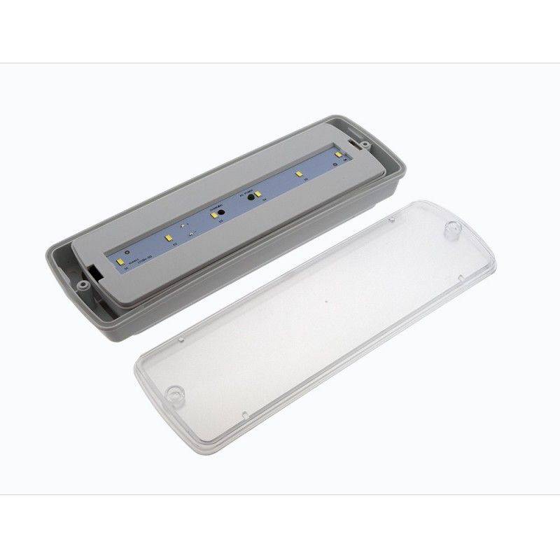 Surface-mounted weatherproof box for emergency light - IP65
