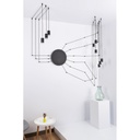 Design pendant lamp "Nebula" - 9x6W