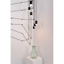 Design pendant lamp "Nebula" - 9x6W