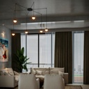 Pendant lamp LED design "ÓRBITA" 6x8W (36W)