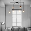 Pendant lamp LED design "ÓRBITA" 6x8W (36W)