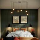 Pendant lamp LED design "ÓRBITA" 6x8W (36W)