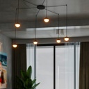 Pendant lamp LED design "ÓRBITA" 6x8W (36W)