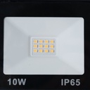 Outdoor LED floodlight - 10W - 95lm/W - IP65