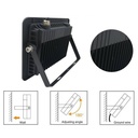 Outdoor LED floodlight - 10W - 95lm/W - IP65