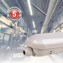 Linkable LED tri-proof batten light - 55W 150cm 7150Lm IP65