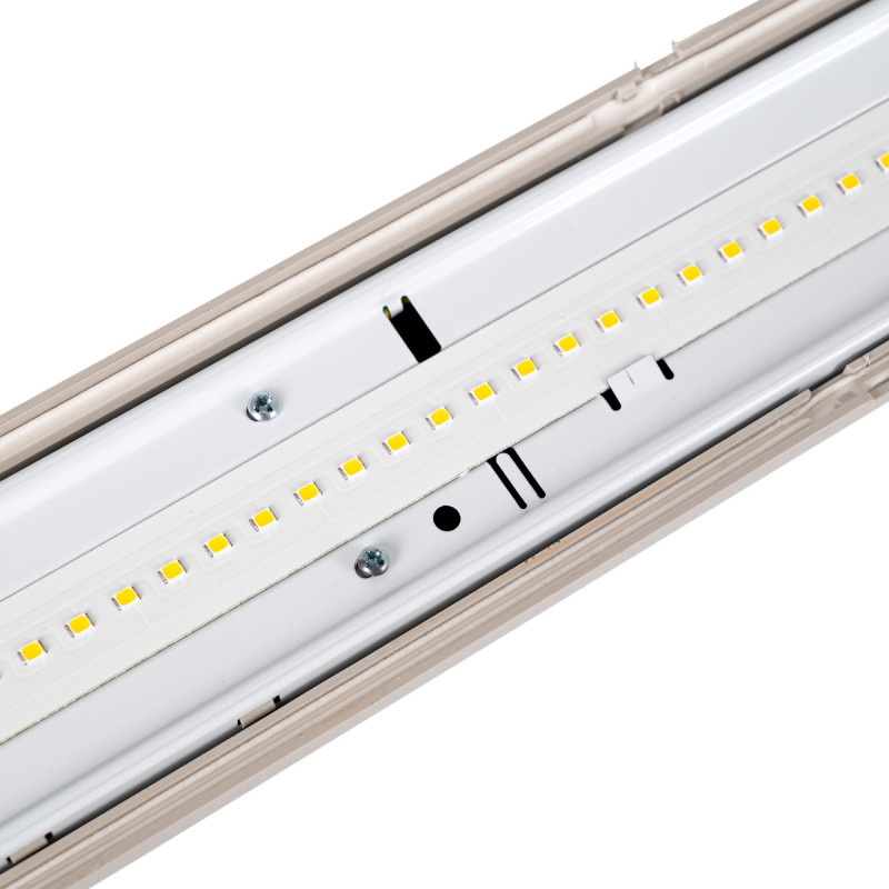 Linkable LED tri-proof batten light - 55W 150cm 7150Lm IP65