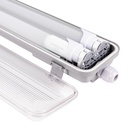 Tri-proof batten for 2 60cm LED tubes - IP65