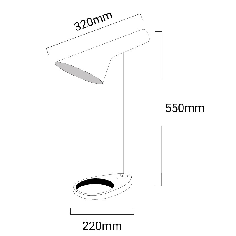 Design table lamp "Marlene"