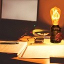 Table lamp "LUXXO" pipe E27
