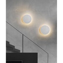 Circular wall light "Eclipse" 12W - Samsung Chip - Warm light - IP44 - Ø 25cm
