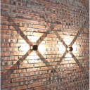 Exterior wall light LED "CROSS" 12W