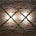 Exterior wall light LED "CROSS" 12W