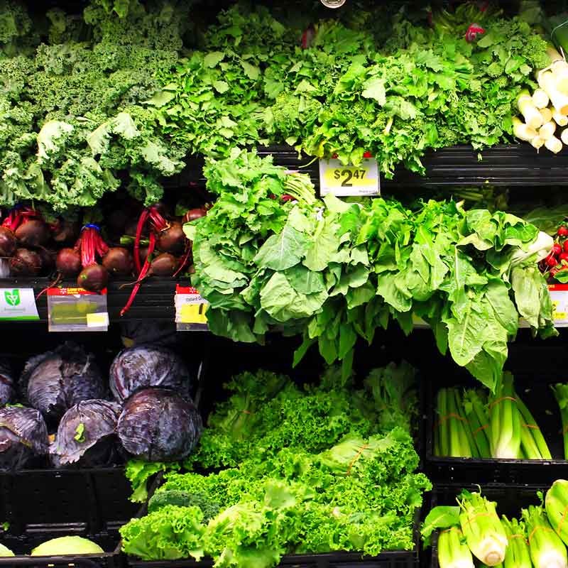 Three-phase LED spotlight 30W special for greengrocer's shops