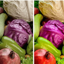 Three-phase LED spotlight 30W special for greengrocer's shops