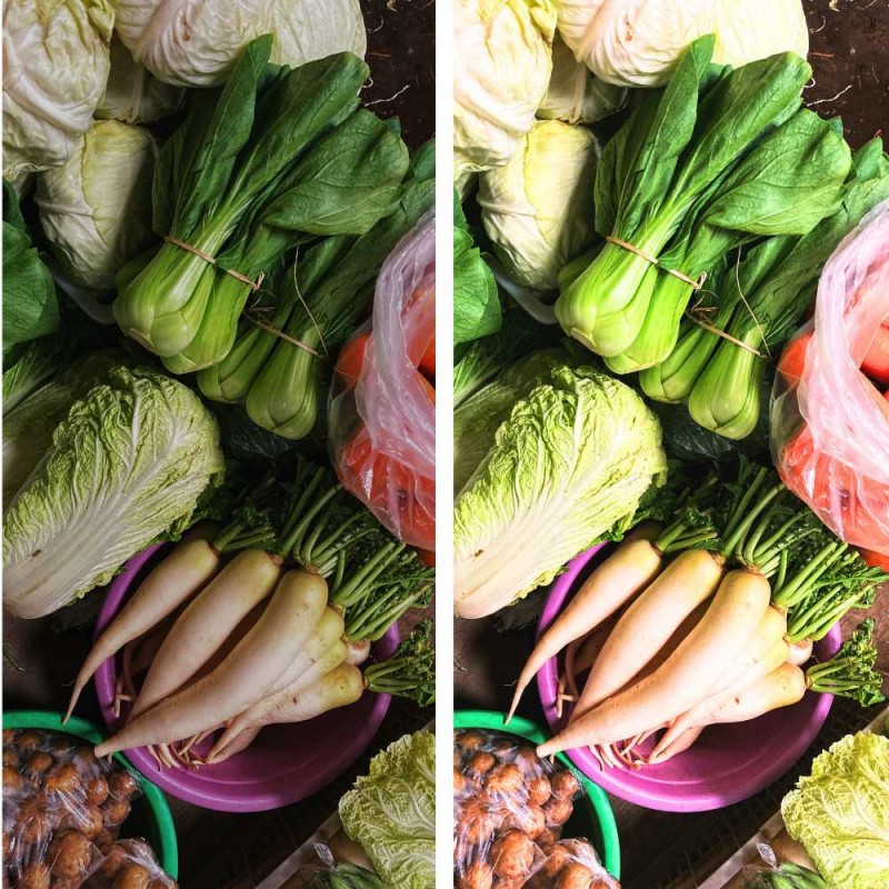 Three-phase LED spotlight 30W special for greengrocer's shops