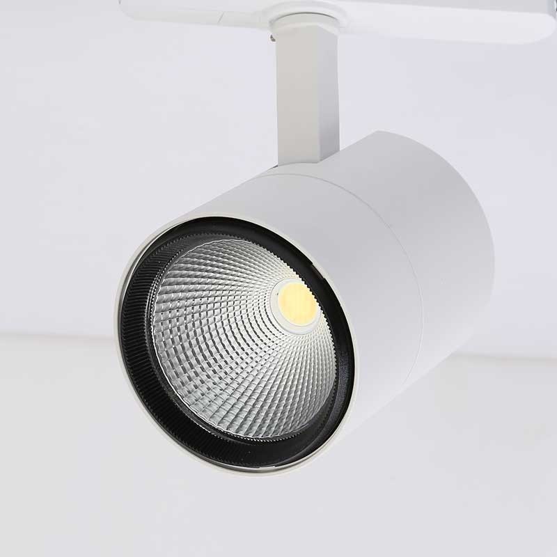Three-phase LED spotlight 30W special for greengrocer's shops