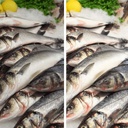 Three-phase LED spotlight 30W special for fish and seafood