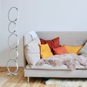 Aluminum LED floor lamp "NATALIE" - 30W - Warm Light