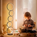 Aluminum LED floor lamp "NATALIE" - 30W - Warm Light