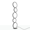 Aluminum LED floor lamp "NATALIE" - 30W - Warm Light