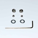 Aluminum LED floor lamp "NATALIE" - 30W - Warm Light
