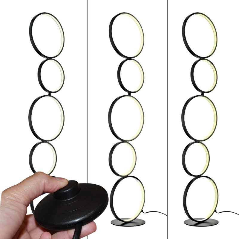 Aluminum LED floor lamp "NATALIE" - 30W - Warm Light