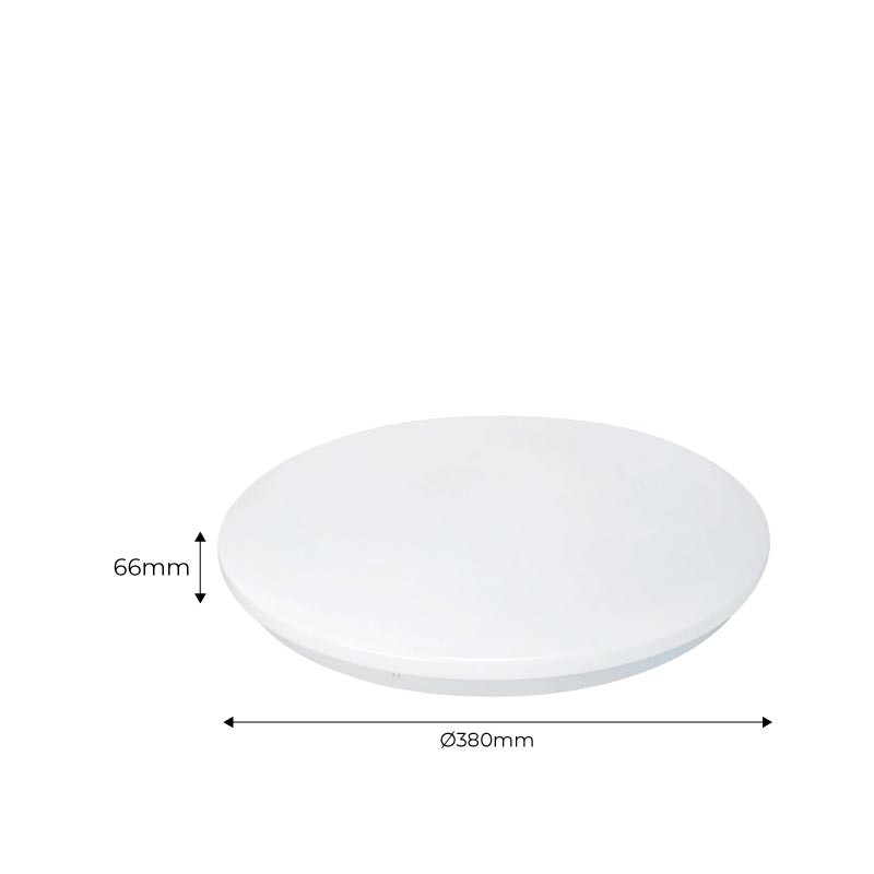 SMART - CCT WIFI surface mounted LED ceiling light 24W - IP20